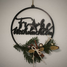 Lade das Bild in den Galerie-Viewer, Dekoring "Frohe Weihnachten"