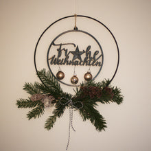 Lade das Bild in den Galerie-Viewer, Dekoring "Frohe Weihnachten"