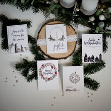 Lade das Bild in den Galerie-Viewer, Klappkarten Weihnachtlich