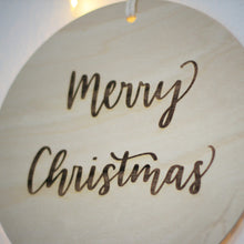Lade das Bild in den Galerie-Viewer, Holzschild - Merry Christmas