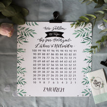 Lade das Bild in den Galerie-Viewer, 100 Tage bis zur Hochzeit