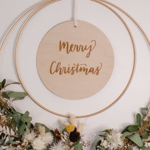 Lade das Bild in den Galerie-Viewer, Holzschild - Merry Christmas