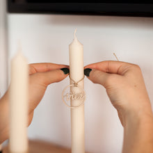 Lade das Bild in den Galerie-Viewer, Zahlenringe aus Holz (eins bis vier)