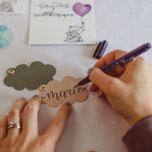 Lade das Bild in den Galerie-Viewer, Geschenkanhänger Wolke