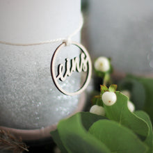 Lade das Bild in den Galerie-Viewer, Zahlenringe aus Holz (eins bis vier)