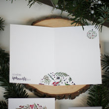 Lade das Bild in den Galerie-Viewer, Klappkarten Weihnachtlich
