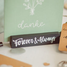 Lade das Bild in den Galerie-Viewer, Kartenhalter - Forever &amp; Always
