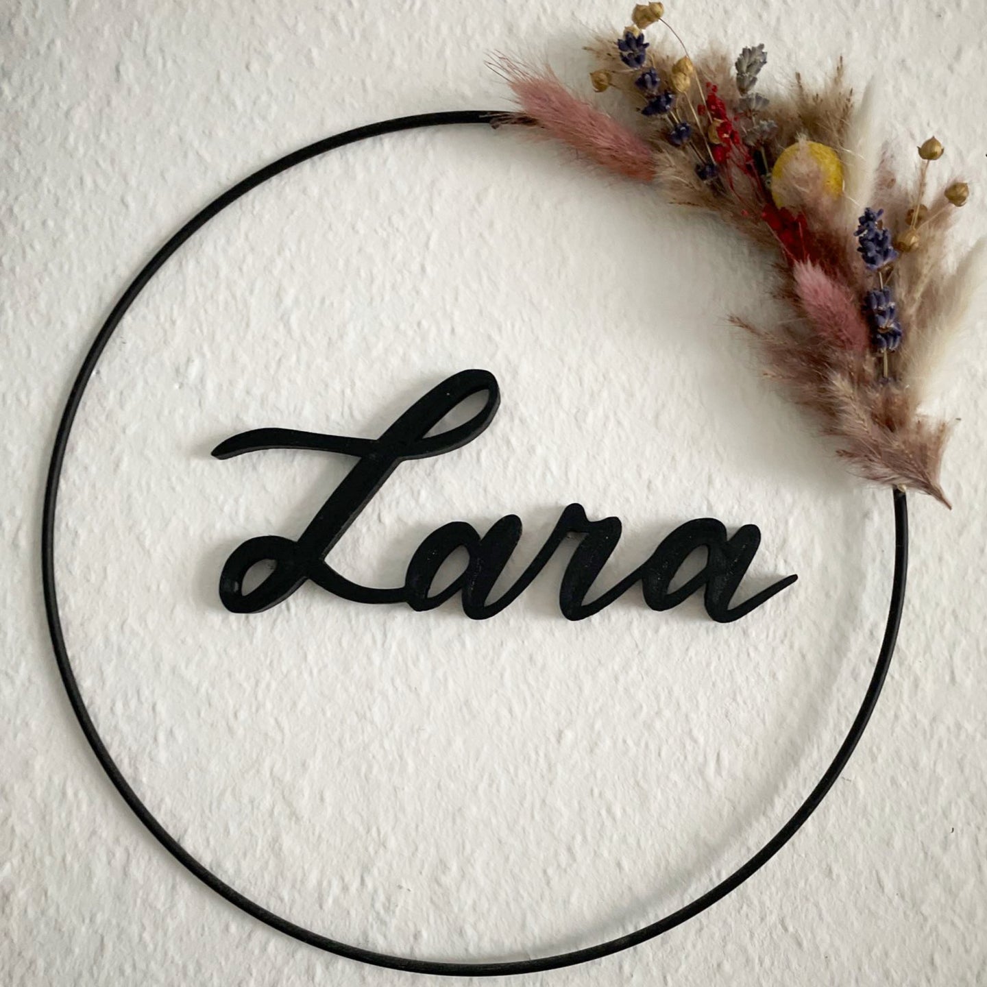 Name als 3D Schriftzug