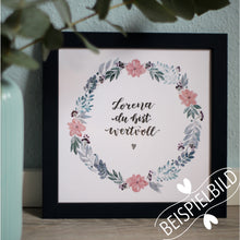 Lade das Bild in den Galerie-Viewer, Blumenkranz - Individualisiert

